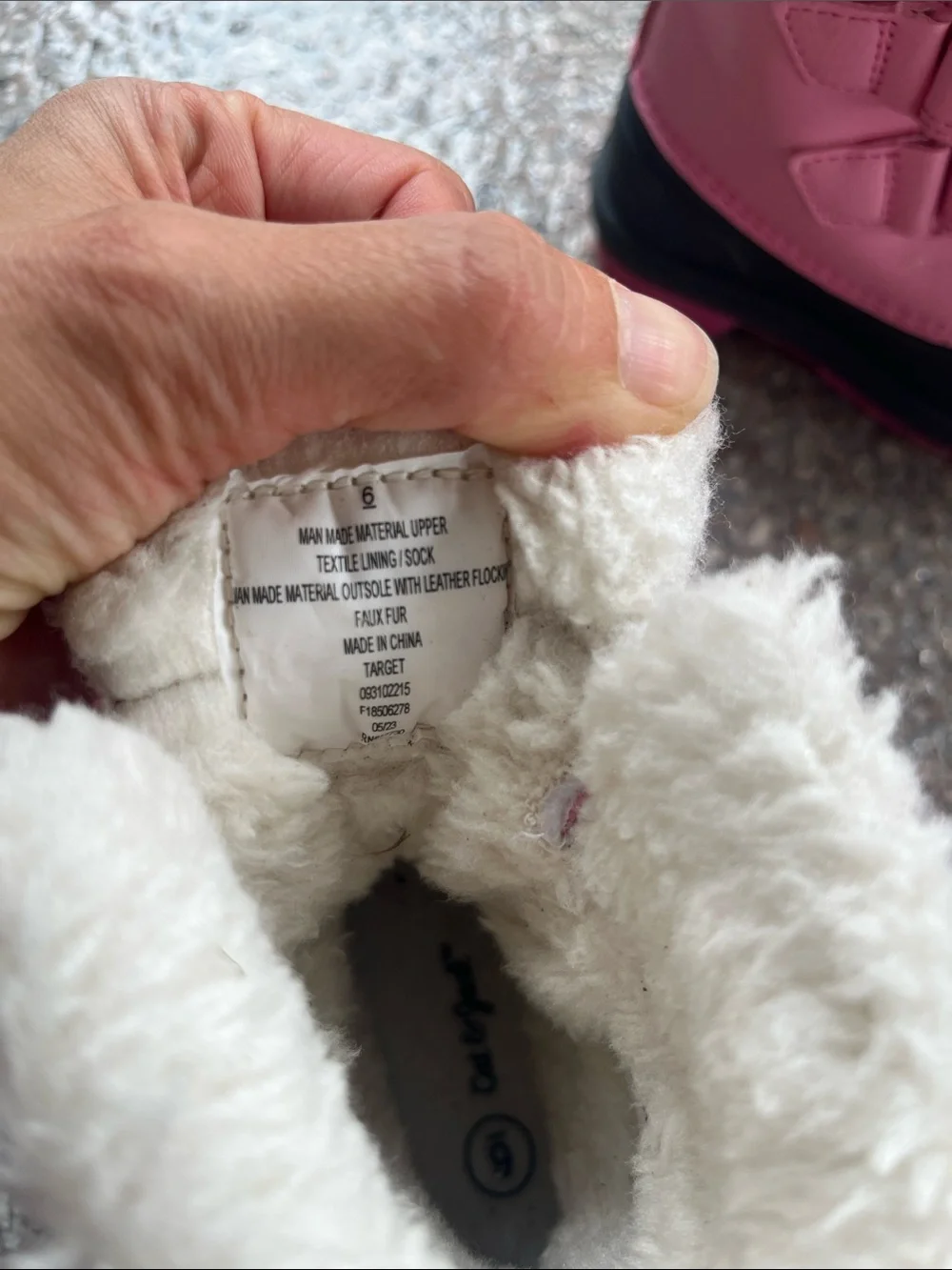 Cat & Jack warm pink